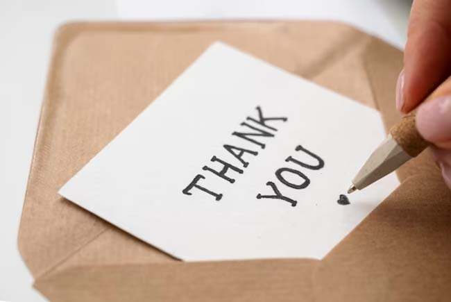 Thank-You Messages, Phrases, and Wording Examples